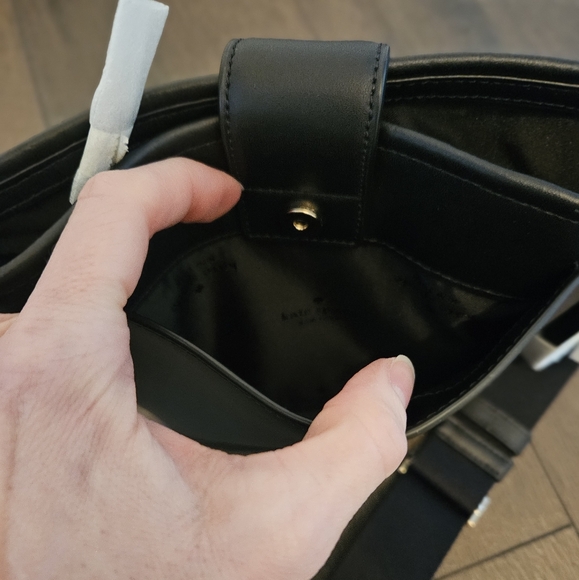 NEW Kate Spade ♠️ Black Audrey Mini Bucket Bag - Picture 7 of 16